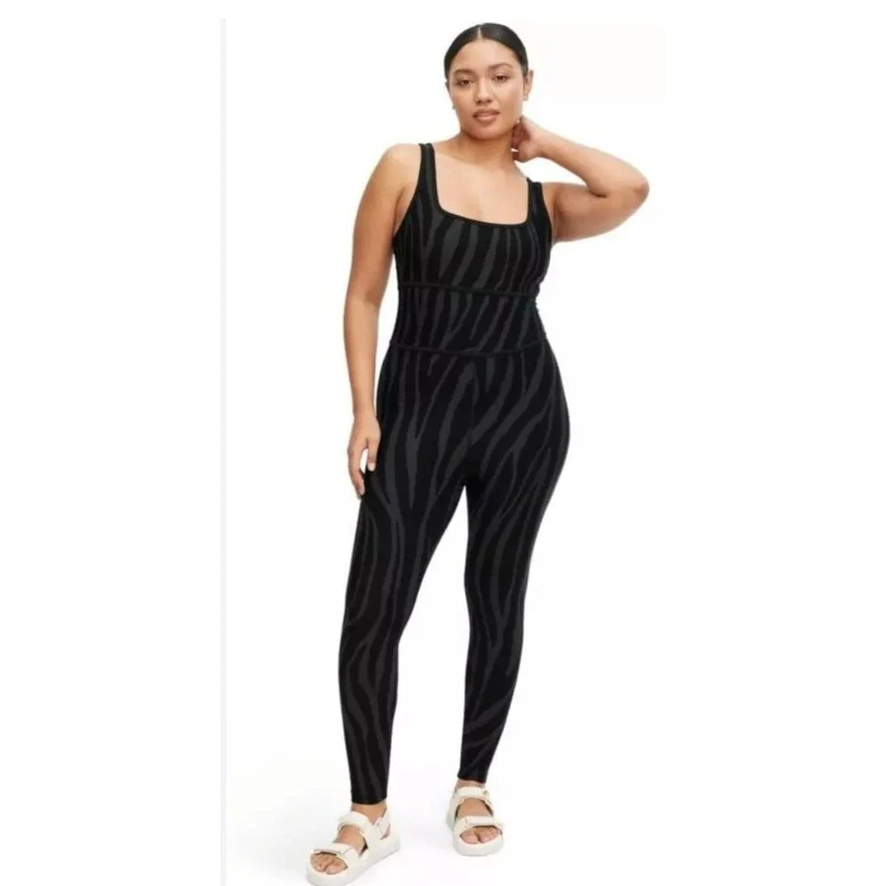 DVF body‎ suit tonal zebra size xxs